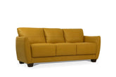 Valeria Mustard Leather Sofa Model 54945 By ACME Furniture